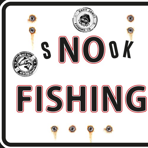 No Fishing Sign Design by Simeo