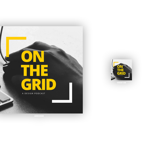Create cover artwork for On the Grid, a podcast about design Design von SetupShop™