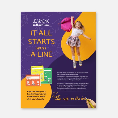 We need a powerful new design to visually represent our new product tagline Design by Miketerashi