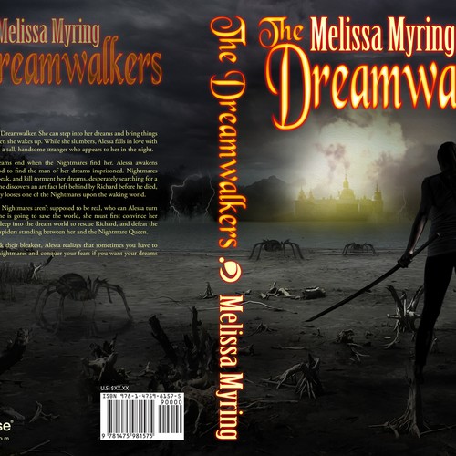 Melissa Myring needs a book cover for a fantasy novel Design by Chameleonstudio74