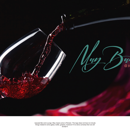 Logo for Upscale bar and lounge Diseño de Raden Gatotkaca