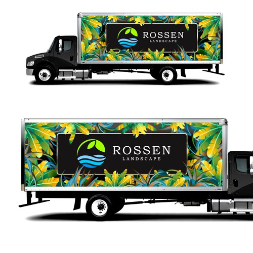 Box Truck Wrap Design Design by Konstantin Graphics