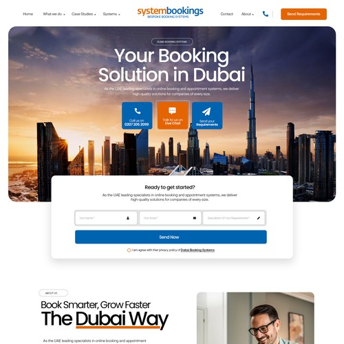 Design our Dubai website Design by Isaac Creative