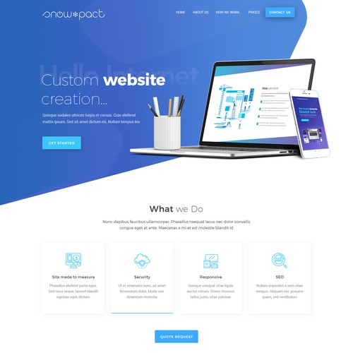 Diseño de Wordpress propuesta en el concurso por Apollo.in ✌