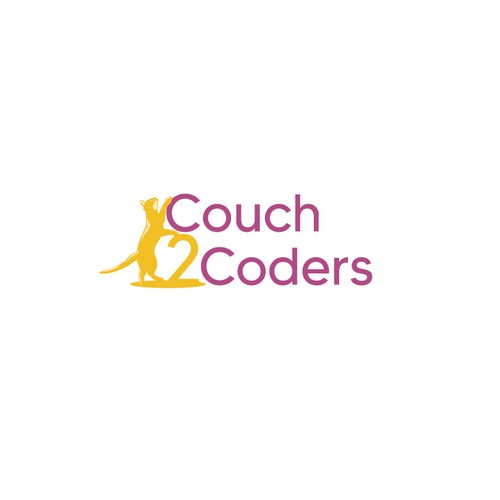 Subtly feminine and fun logo for coding novices Design by DesignatroN