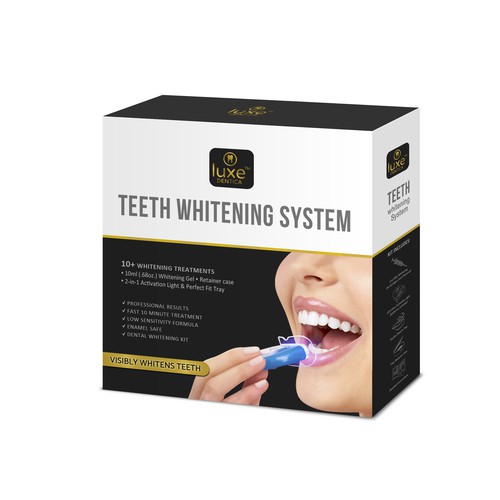 Teeth whitening packaging Design by Fayee
