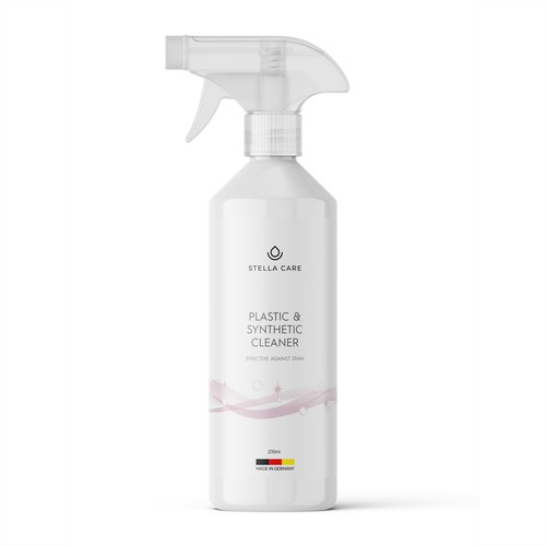 Product Label for a Cleaning Spray Design by Packagingholic