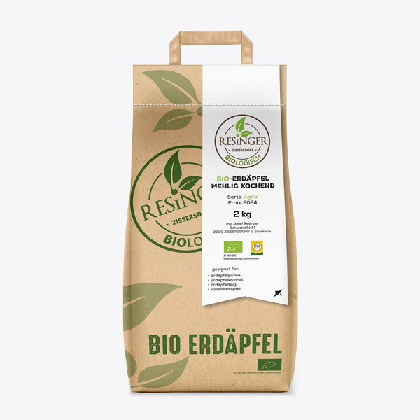 RESINGER BIO ERDÄPEEL PACKAGING 