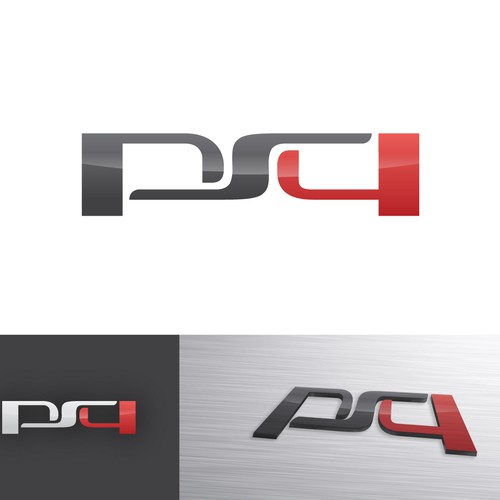 Community Contest: Create the logo for the PlayStation 4. Winner receives $500! Design by JUSTDONT