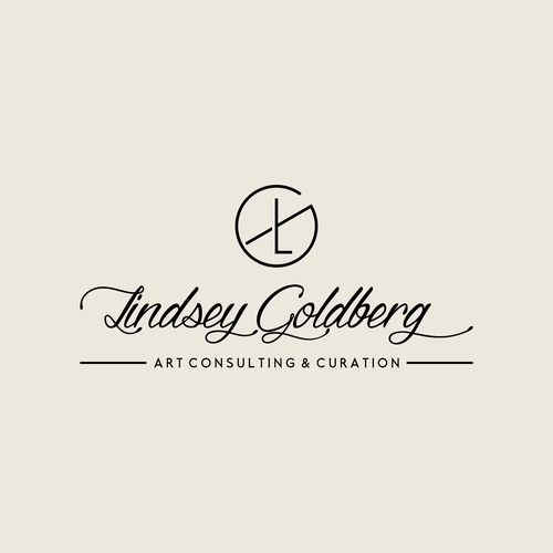 Organic logo for an Art Consultant specializing in Contemporary Art! Design by chandra.k