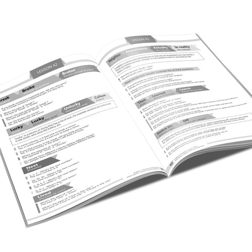 Language Book Templates Design by Artovia