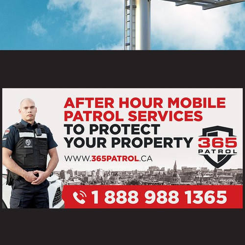 I need a billboard design for a Security Guard Company Design by vsardju