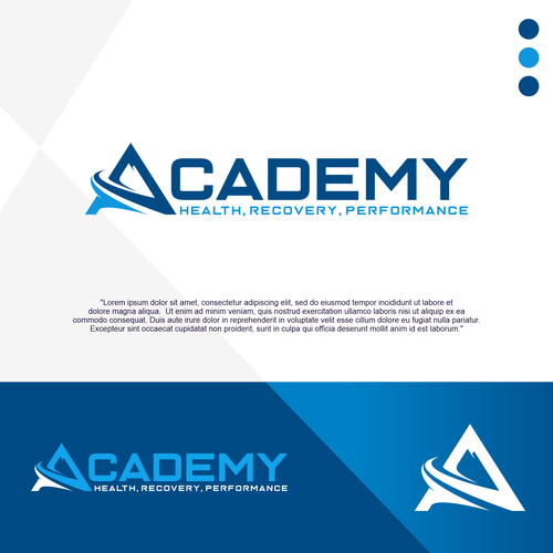 Eye Catching logo for new health, recovery, and performance facility. Design by Logologic™