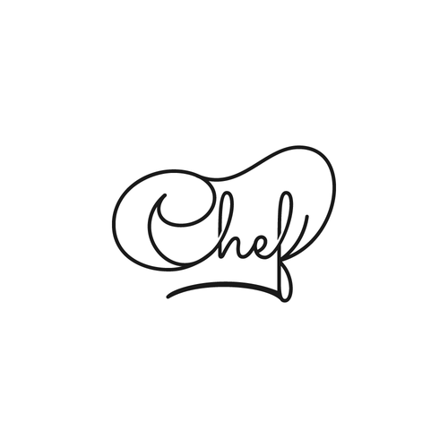 "CHEF": Food & Cooking Social Media Logo Design by MrBaba