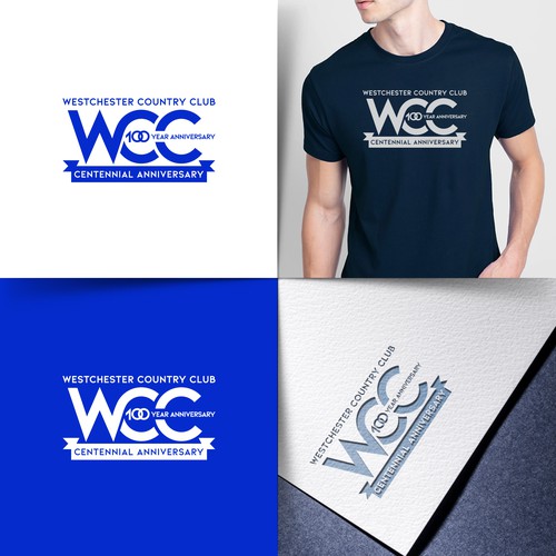 Design di Centennial Anniversary Logo di Web Hub Solution