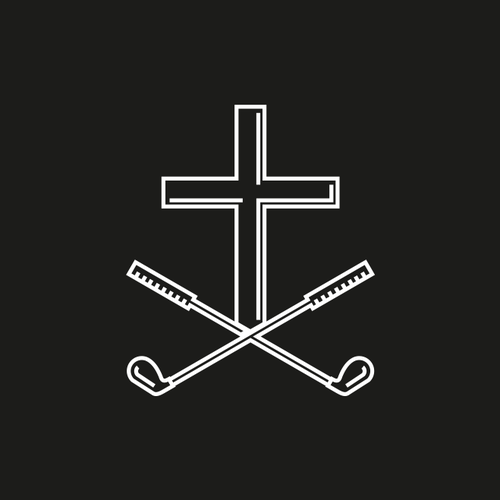 Golf, Faith, God, Cross Design by coric design