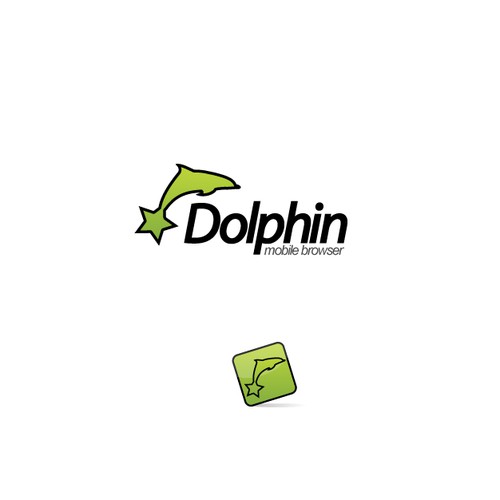 New logo for Dolphin Browser Design by ChrisTomlinson