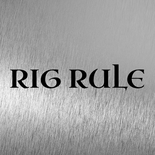 Rig Rule needs Lettering Design (wordmark) Design by designRays