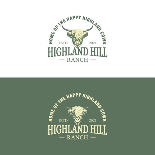 Logo and Social Design for Highland Hill Ranch. Design réalisé par a_nomali