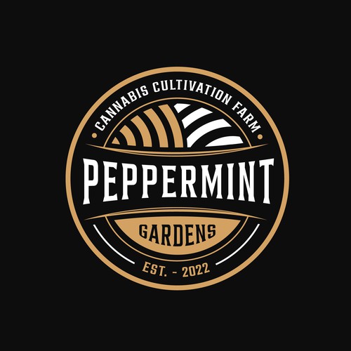 Peppermint Gardens Logo Design by Thinking_Core