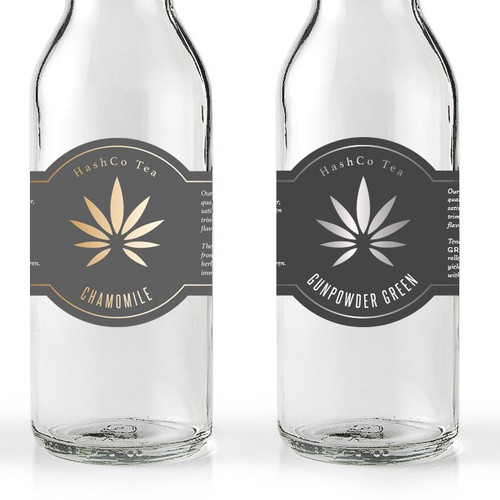 create an iced tea label for HashCo Design by stacas