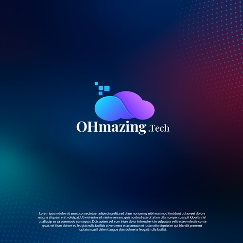 Design an Ohmazing Logo for a Technology Consulting Company. (Rebranding from hazeytech.com) Design réalisé par Aqsagraphics