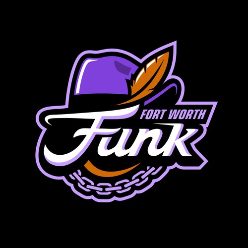 Basketball Logo for Team 'Fort Worth Funk' - Your Winning Logo Featured on Major Sports Network Design by Denidon