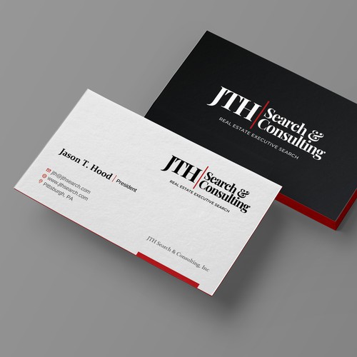 Design Business Card Design for Executive Search Firm di Rakibh