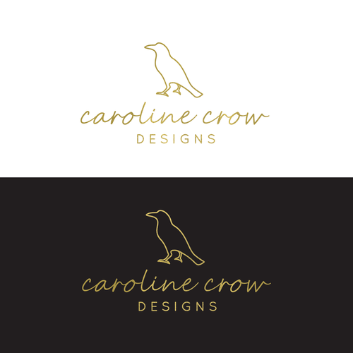 logo help pls! crow sketch needed to launch a simple and cool jewelry brand Design by lookbook_creative