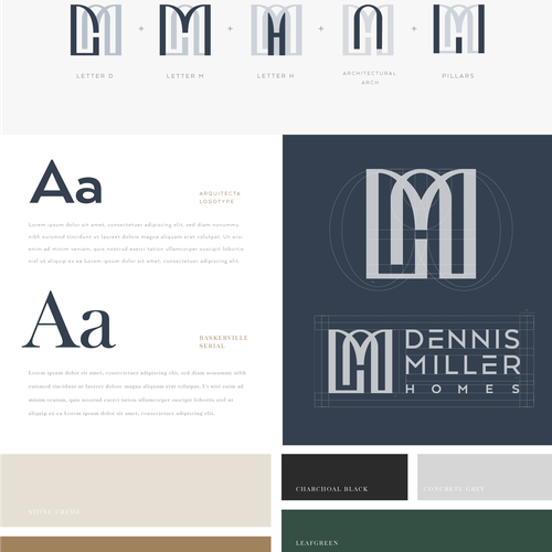 Design di Design a Logo for a Luxury Home Builder Blending Timeless Craftsmanship with Modern Precision di MnaCreations