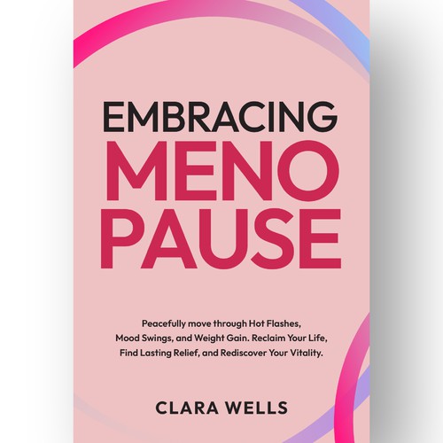 I need a book cover that connects with women about menopause Design by Creative_Crafter
