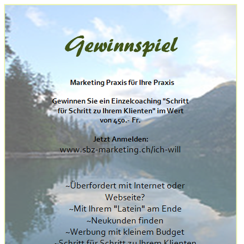 Postcard, flyer or print contest entry by nikijmoore128