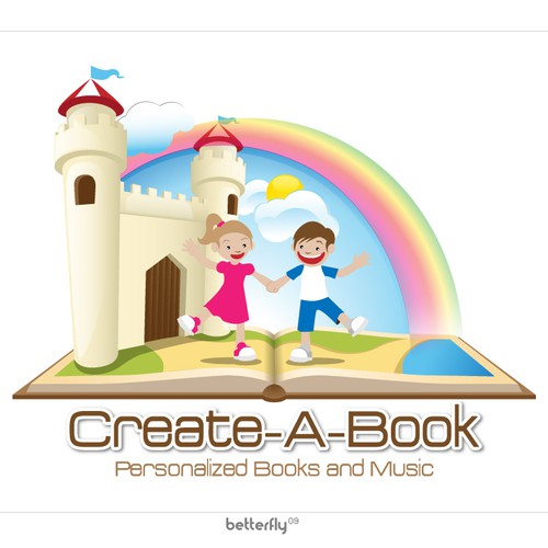 FUN LOGO for Children's Book Publisher Design by betterfly