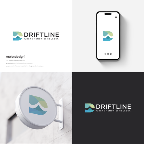 "Design a Timeless Logo for Driftline, a Boutique Coastal Hospitality Brand" winning Logo & brand identity pack