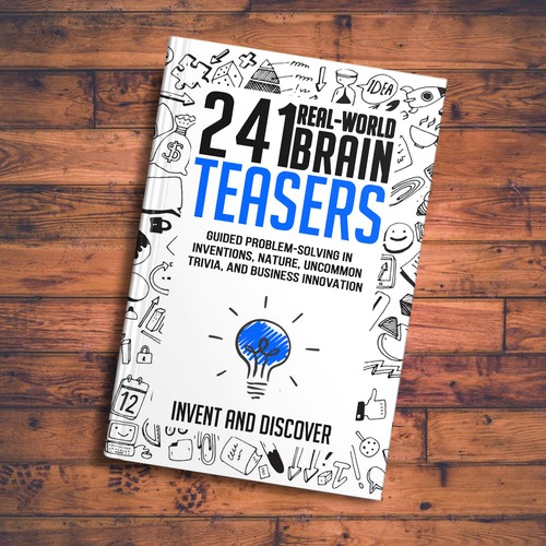 Book Cover - Creativity, Innovation, Inventions, Lateral thinking Design by Zahari Studio