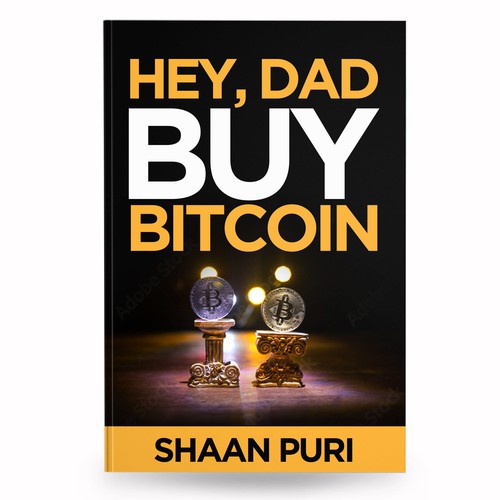 Bitcoin Book Cover Contest! Design by anisha umělec