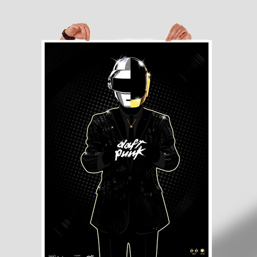 99designs community contest: create a Daft Punk concert poster Diseño de JulesRules