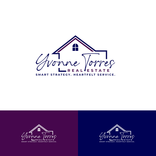 Real Estate Logo & Brand Identity:  Strategy + Care Diseño de Voos Studio