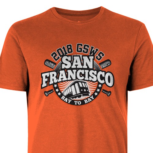Design a Bold T-Shirt for San Francisco Athletes going to Softball World Series! Design by Ti4
