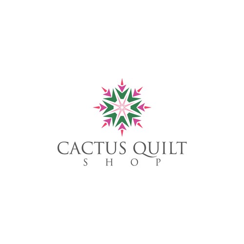 Design a logo for a modern quilt shop! Design by Creative P