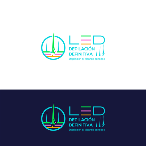 Diseño y Logo para Empresa de Depilación Definitiva Design by Elesense