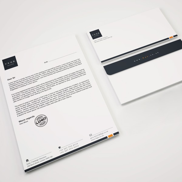 Design by Soham Designs titled "Professional simple clean other work available if this goes well"