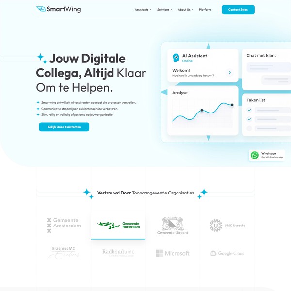Smartwing AI website