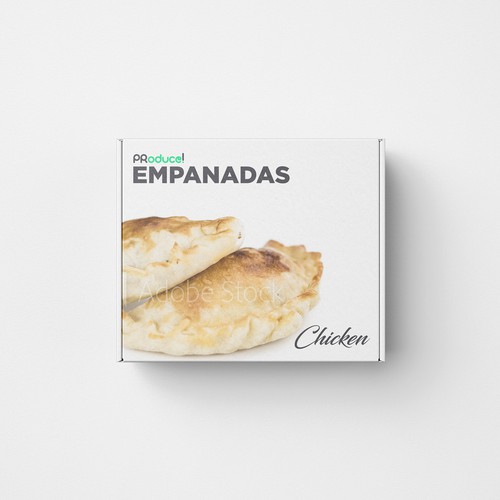 Empanada Box Design by Bryant Walker