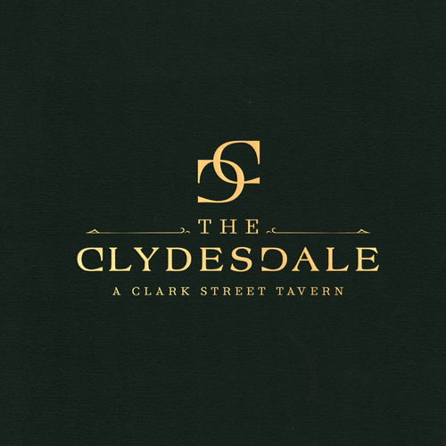 "Design a timeless logo for The Clydesdale, an upscale American tavern with award-winning chef" winning Logo & social media pack
