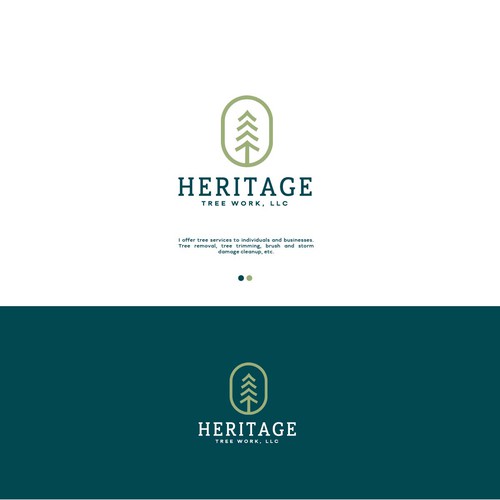 Design a money-attracting logo and business card for a tree service company. Design by Bea1990