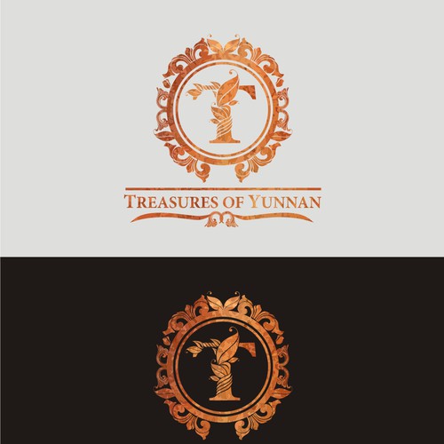 logo for Treasures of Yunnan Design by Rozak Ifandi
