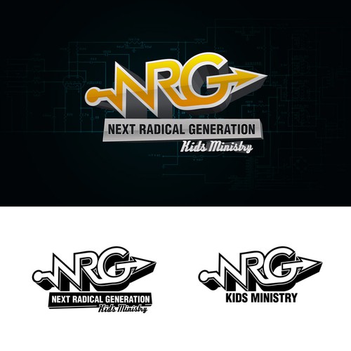 NRG - Be apart of a Kids Ministry start up! Not your typical design contest! Design by logovora