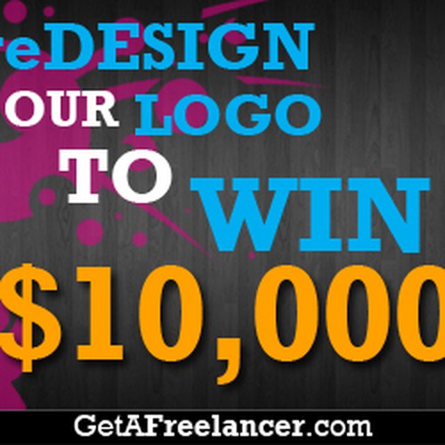 Logo / Graphic to promote US$10,000 Logo Design Competition Design by Anubis Creative