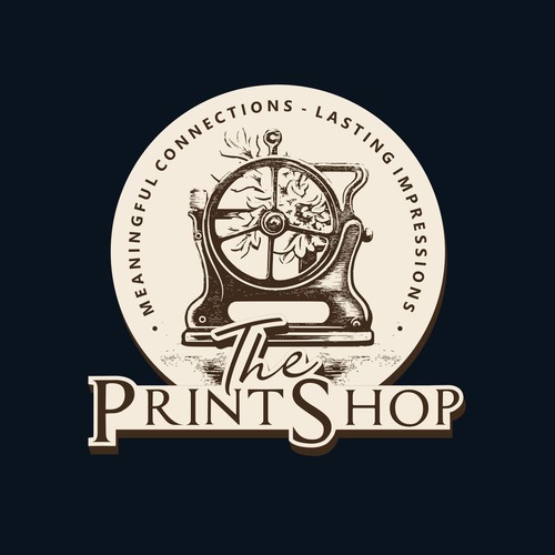 Reviving An Old Print Shop Design by DesinNIK